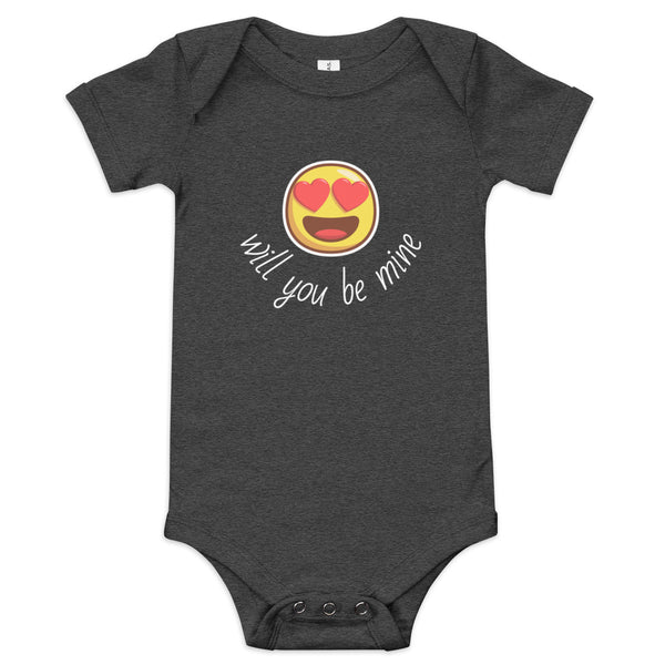 100% cotton one-piece Baby Onesie "BE MINE"