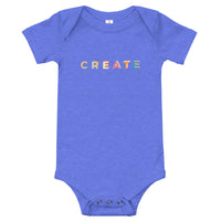 100% cotton one-piece Baby Onesie - CREATE