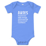 100% cotton one-piece Baby Onesie "ARIES"