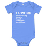 100% cotton one-piece Baby Onesie "Capricorn"