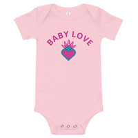 100% cotton one-piece Baby Onesie "BABY LOVE"