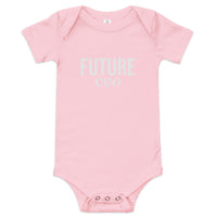 100% cotton one-piece Baby Onesie "FUTURE CEO"