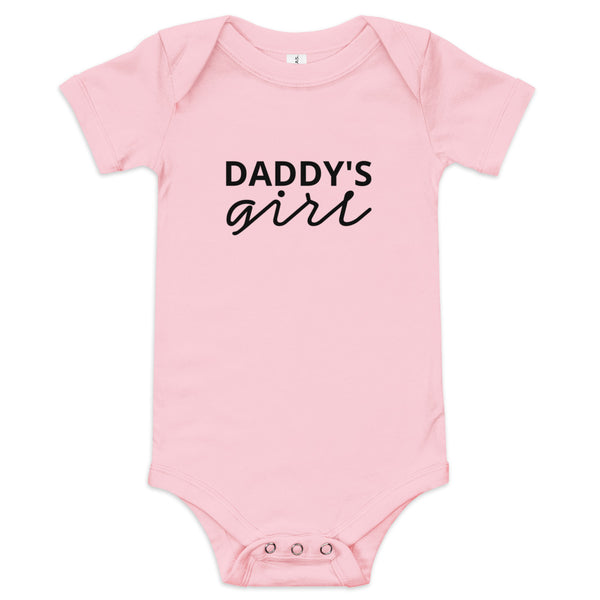 100% cotton one-piece Baby Onesie "DADDY'S GIRL"