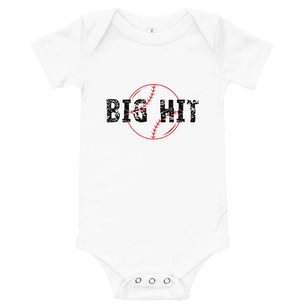 100% cotton one-piece Baby Onesie. "BIG HIT"