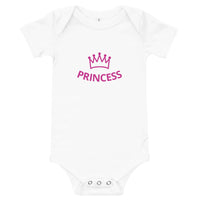 100% cotton one-piece Baby Onesie - PRINCESS