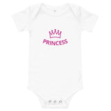 100% cotton one-piece Baby Onesie - PRINCESS