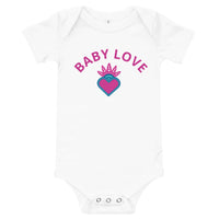 100% cotton one-piece Baby Onesie "BABY LOVE"