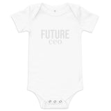 100% cotton one-piece Baby Onesie "FUTURE CEO"