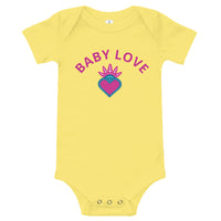 100% cotton one-piece Baby Onesie "BABY LOVE"