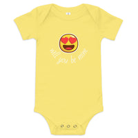 100% cotton one-piece Baby Onesie "BE MINE"