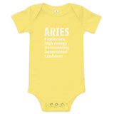 100% cotton one-piece Baby Onesie "ARIES"