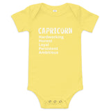 100% cotton one-piece Baby Onesie "Capricorn"