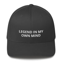 Structured Twill Cap "LEGEND IN MY OWN MIND"