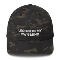 Structured Twill Cap "LEGEND IN MY OWN MIND"