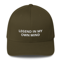 Structured Twill Cap "LEGEND IN MY OWN MIND"