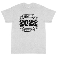 Short Sleeve classic fit T-Shirt with thick cotton "HAPPY 2020""