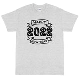 Short Sleeve classic fit T-Shirt with thick cotton "HAPPY 2020""