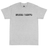 Short Sleeve classic fit T-Shirt with thick cotton "RELAXO TODAYO"