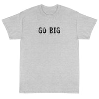 Basic Softstyle T-Shirt made of a thicker, heavier cotton, but it's still soft and comfy "GO BIG