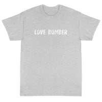 Short Sleeve thick cotton t-shirt "LOVE BOMBER"