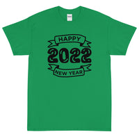 Short Sleeve classic fit T-Shirt with thick cotton "HAPPY 2020""