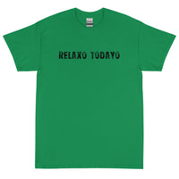 Short Sleeve classic fit T-Shirt with thick cotton "RELAXO TODAYO"