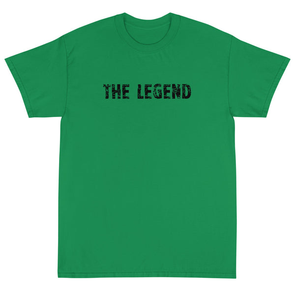 Short Sleeve T-Shirt with a classic fit with thick cotton fabric.  "THE LEGEND"