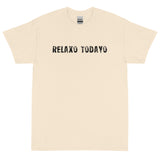 Short Sleeve classic fit T-Shirt with thick cotton "RELAXO TODAYO"