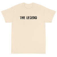 Short Sleeve T-Shirt with a classic fit with thick cotton fabric.  "THE LEGEND"