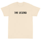 Short Sleeve T-Shirt with a classic fit with thick cotton fabric.  "THE LEGEND"