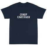 Basic Softstyle T-Shirt made of a thicker, heavier cotton, but it's still soft and comfy "CANDY CARETAKER"