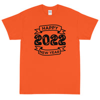 Short Sleeve classic fit T-Shirt with thick cotton "HAPPY 2020""