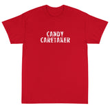 Basic Softstyle T-Shirt made of a thicker, heavier cotton, but it's still soft and comfy "CANDY CARETAKER"