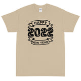 Short Sleeve classic fit T-Shirt with thick cotton "HAPPY 2020""