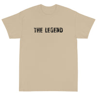 Short Sleeve T-Shirt with a classic fit with thick cotton fabric.  "THE LEGEND"