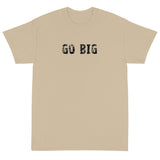 Basic Softstyle T-Shirt made of a thicker, heavier cotton, but it's still soft and comfy "GO BIG