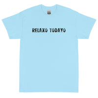 Short Sleeve classic fit T-Shirt with thick cotton "RELAXO TODAYO"