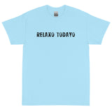 Short Sleeve classic fit T-Shirt with thick cotton "RELAXO TODAYO"