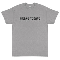 Short Sleeve classic fit T-Shirt with thick cotton "RELAXO TODAYO"