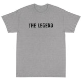 Short Sleeve T-Shirt with a classic fit with thick cotton fabric.  "THE LEGEND"