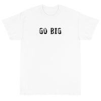 Basic Softstyle T-Shirt made of a thicker, heavier cotton, but it's still soft and comfy "GO BIG