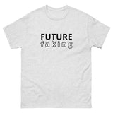 100% cotton classic tee "FUTURE FAKING"