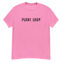 100% cotton men's classic tee "PLANT LADY"