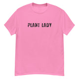 100% cotton men's classic tee "PLANT LADY"