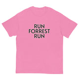 100% cotton classic tee. "RUN FOREST RUN"