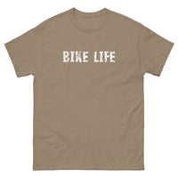 The 100% cotton classic tee with a more structured look...trendy!  "BIKE LIFE"