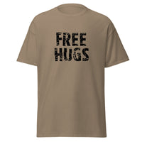 100% cotton classic tee "FREE HUGS"