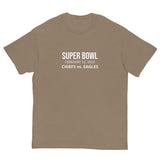 100% cotton classic tee "SUPER BOWL Chiefs vs. Eagles