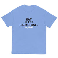 100% cotton classic tee "EAT, SLEEP, BASKETBALL"