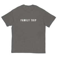 100% cotton classic tee "FAMILY TRIP"